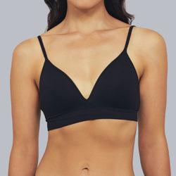 Bare Essentials Moulded Wirefree Bra - Black - Willow and Vine