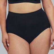 Bare Essentials Recycled Nylon Full Brief - Black - Willow and Vine