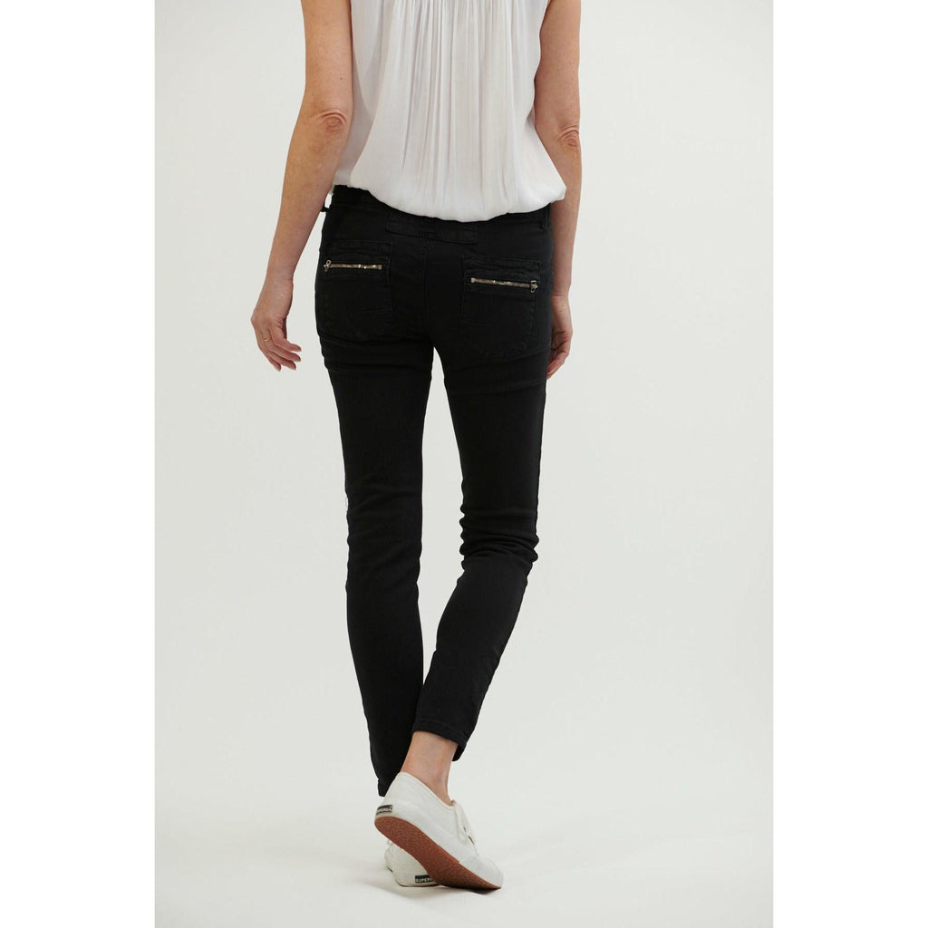 Classic Button Fly Jeans from Italian Star - Black - Willow and Vine