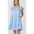 Mila Dress Chambray - Willow and Vine
