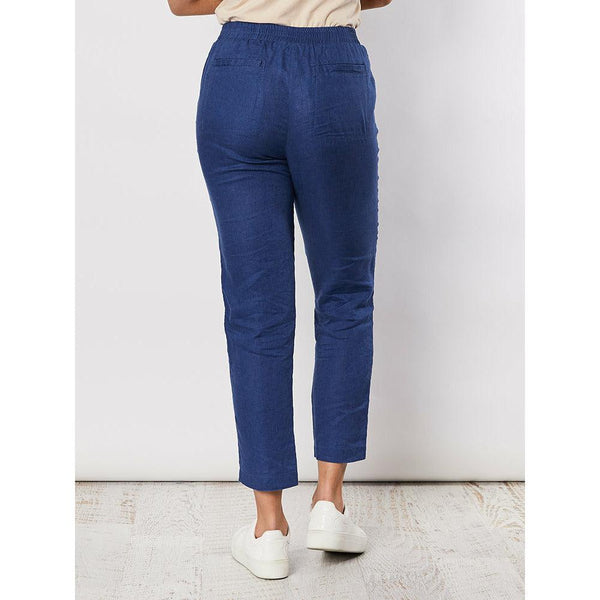 Straight Leg Linen Pant - Willow and Vine