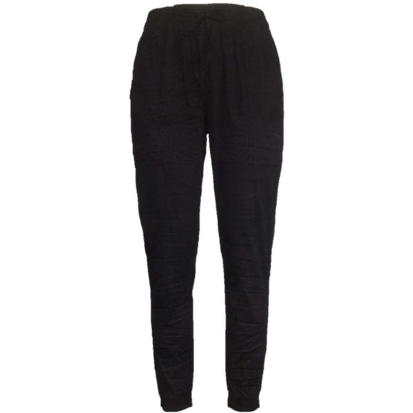 Stretch Drawstring Jogger Pant - Black - Willow and Vine