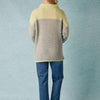 Two Tone Sweater - Lime & Grey Fleck - Willow and Vine