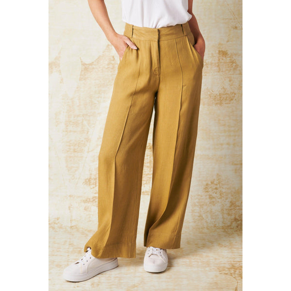 Wide Leg Classic Pant - Cinnamon - Willow and Vine